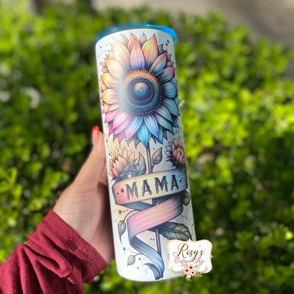 Mama Strong Brave Fearless 20oz Tumbler
